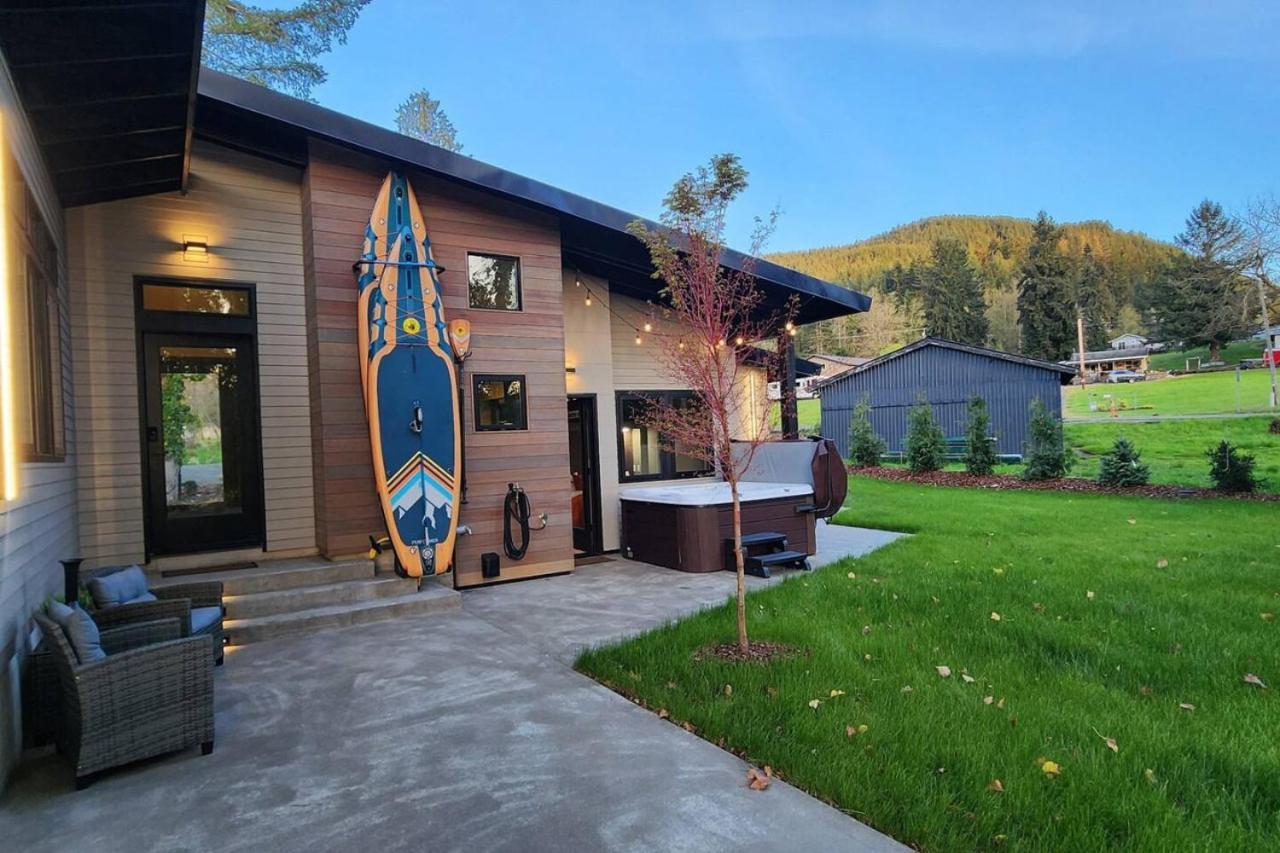 Luxe Lake Cabin Hot Tub Grill Firepit Ev Charger Onalaska Zewnętrze zdjęcie